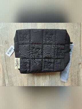 Kiehl's Cosmetic Makeup Bags - Black Color